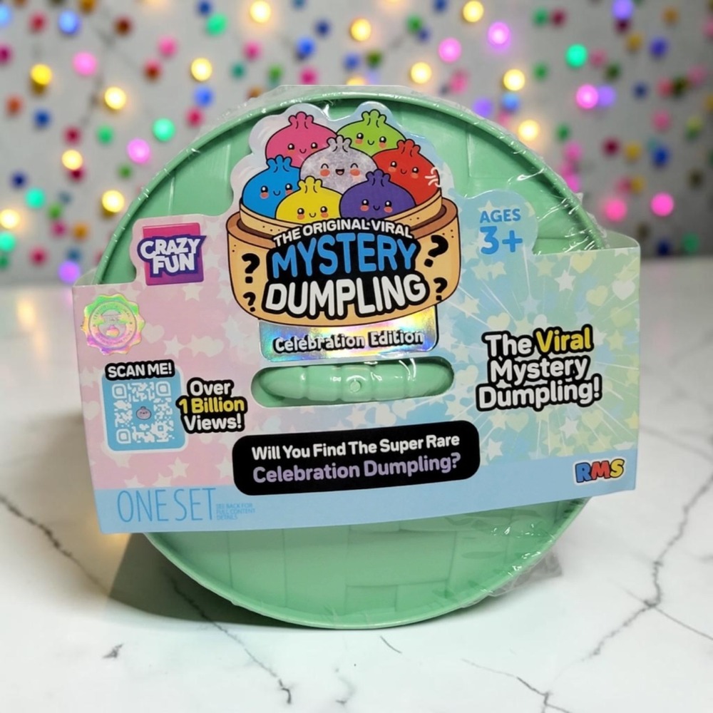 1 SEALED Crazy Fun RMS Celebration Squishy Bun Set